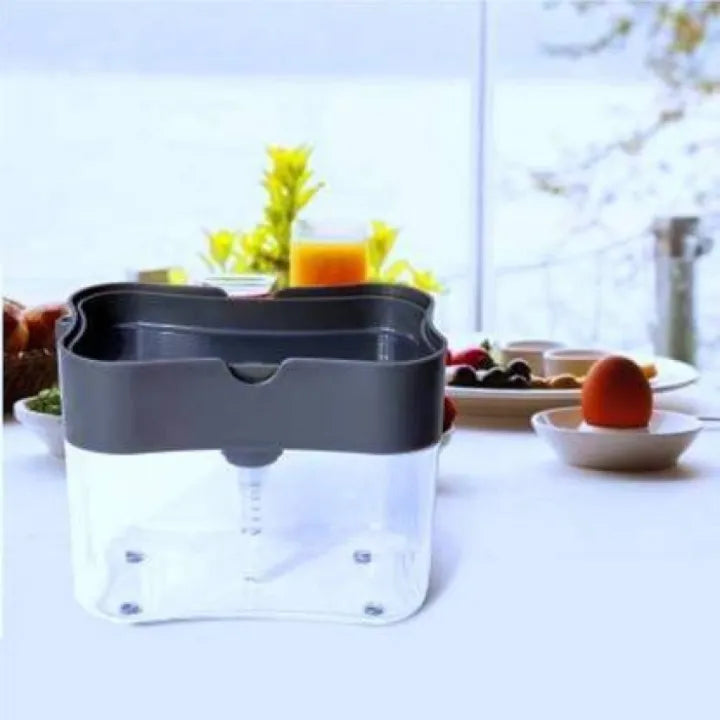 2-in-1 Liquid Pump Dispenser – Kitchen/Bathroom Use (Pack of 1)